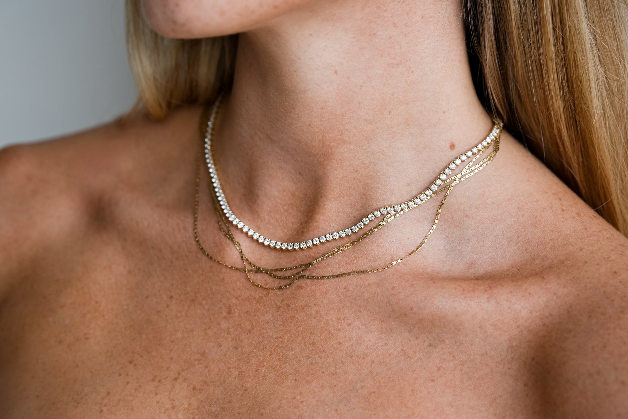 Valentina Gold Layered Necklace