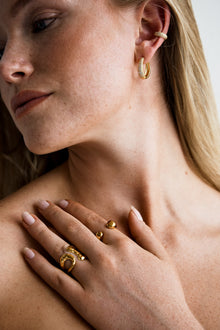 The Hammered Wave Ring