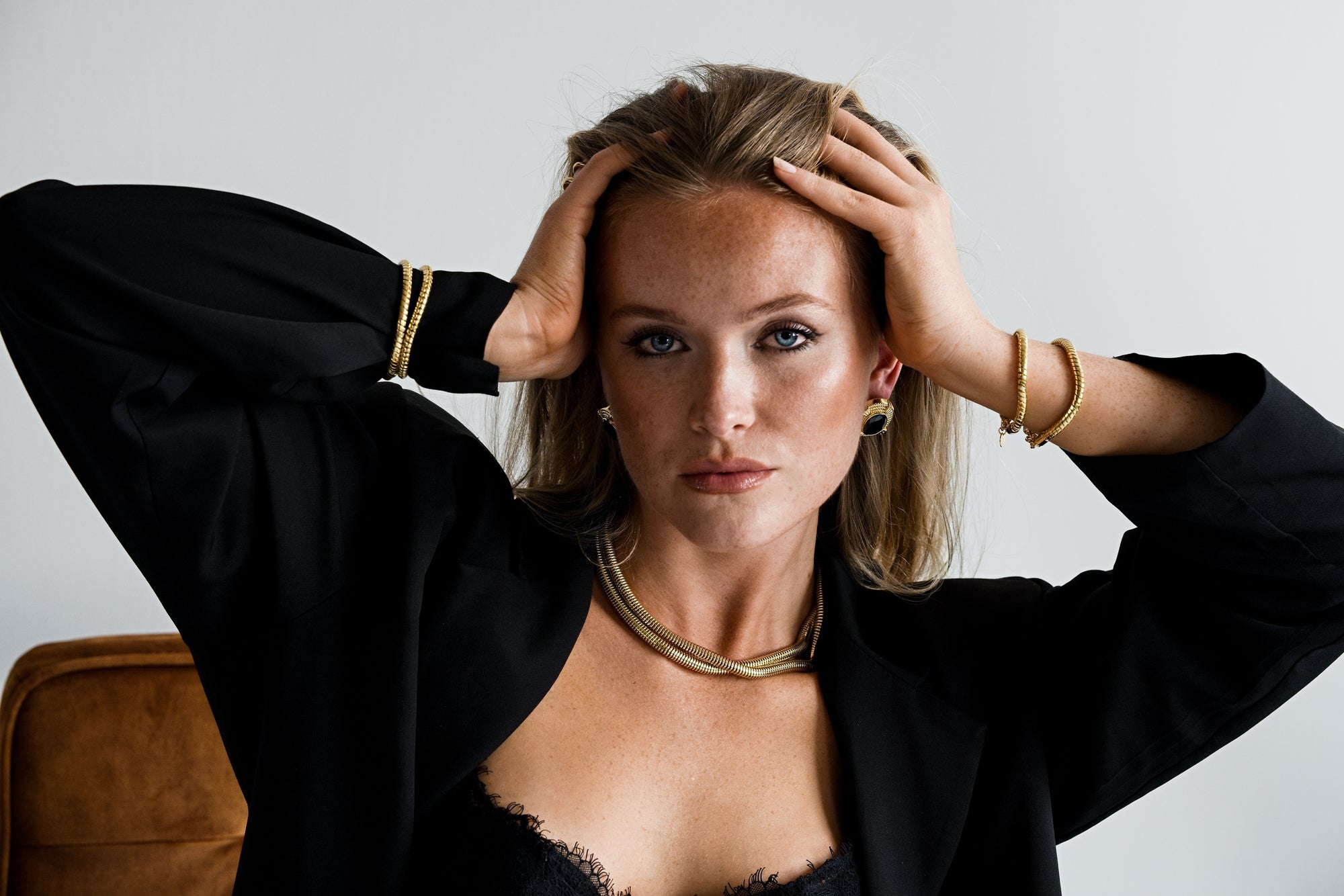 The Gold Snake Collar
