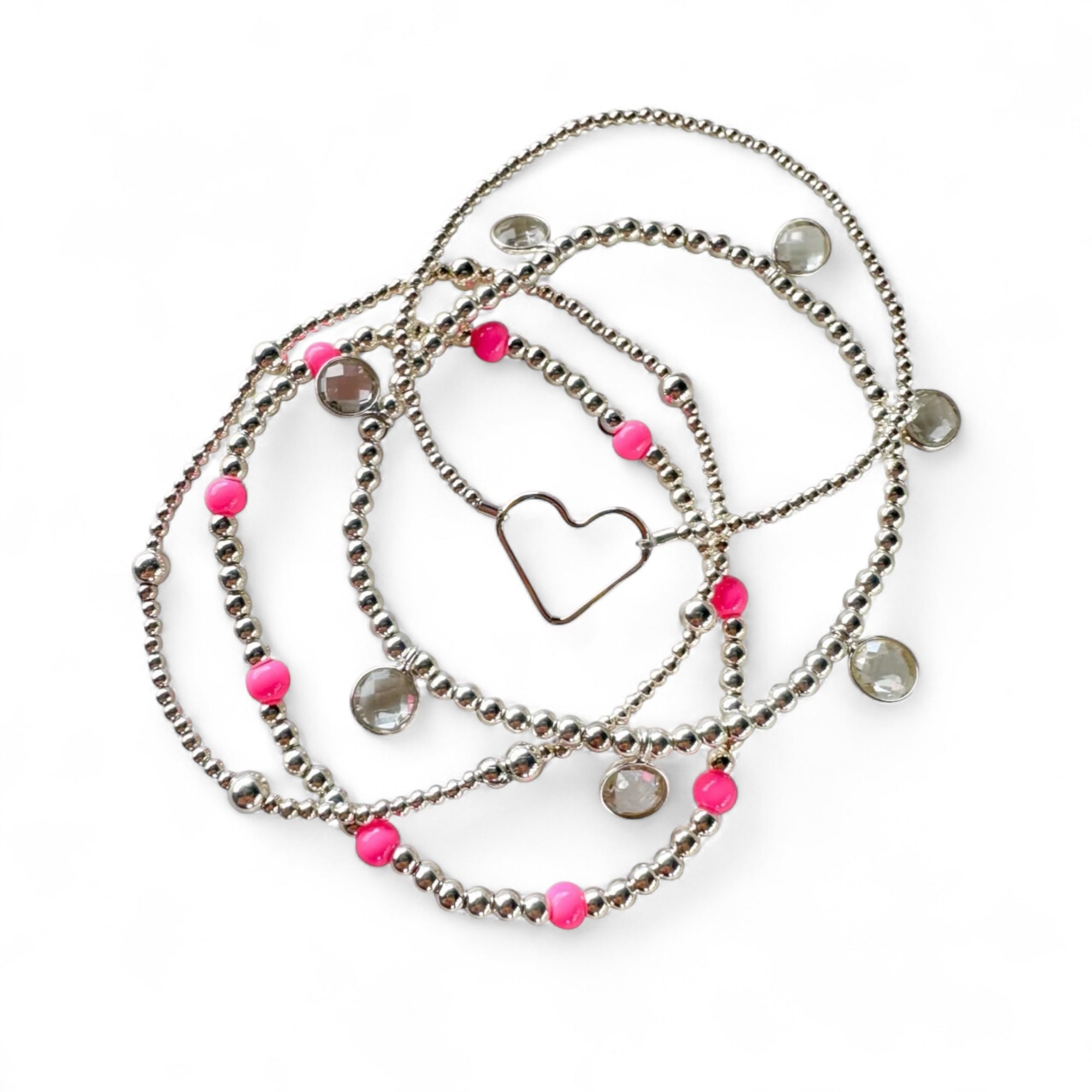 Pink Shock Combo ~ Silver