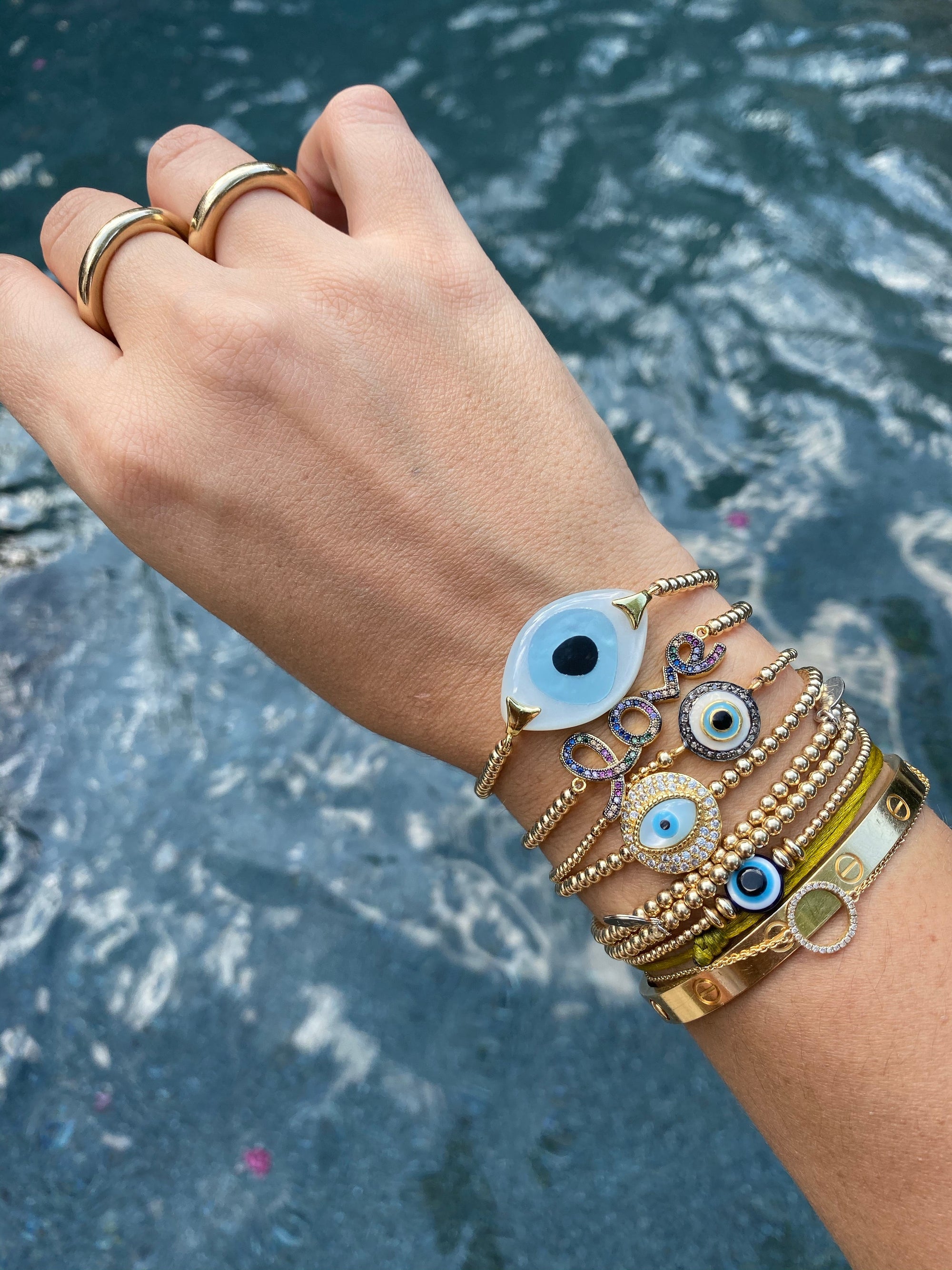 Rainbow LOVE Bracelet