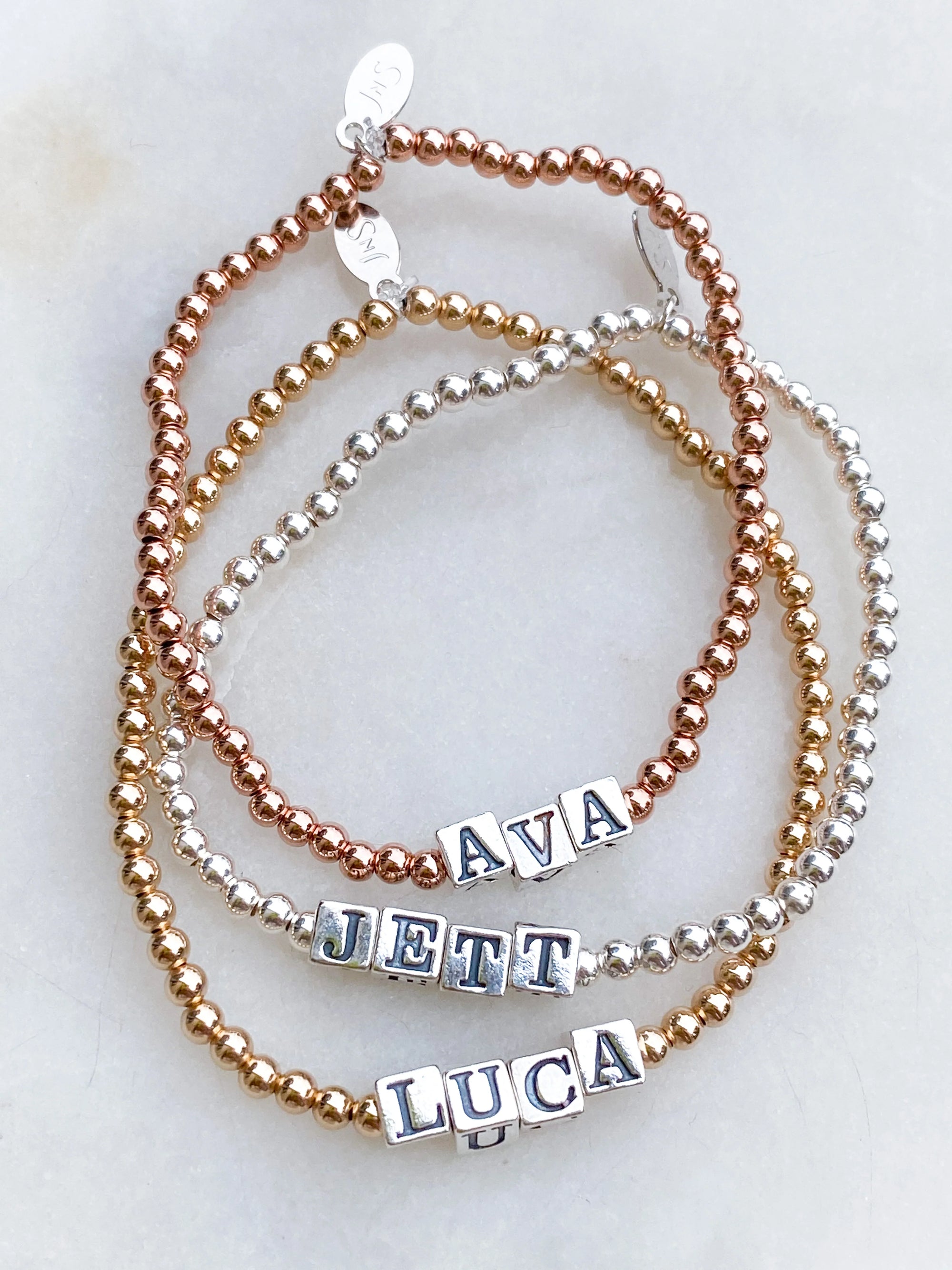 Custom Name Bracelets