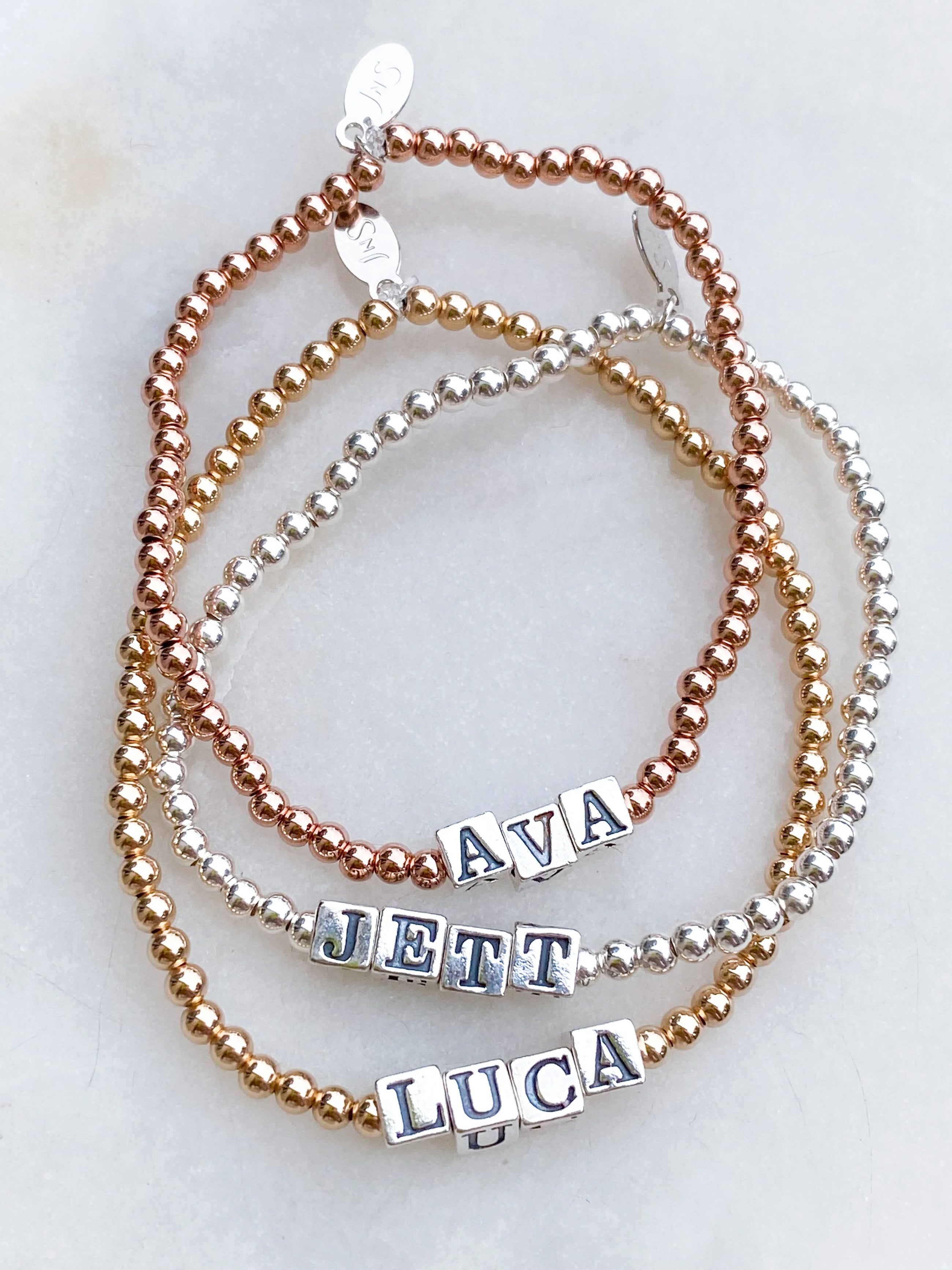 Custom Name Bracelets