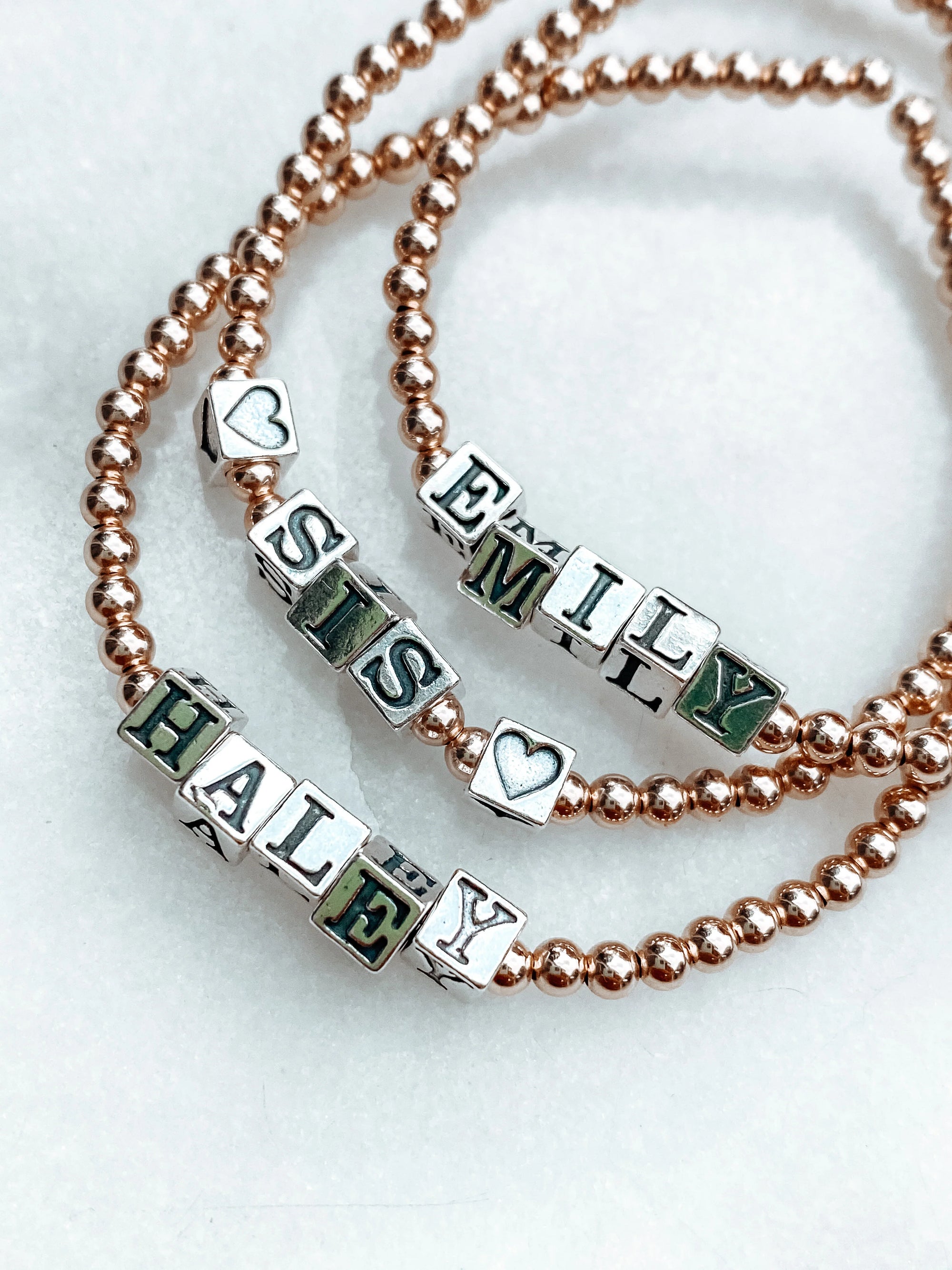 Custom Name Bracelets