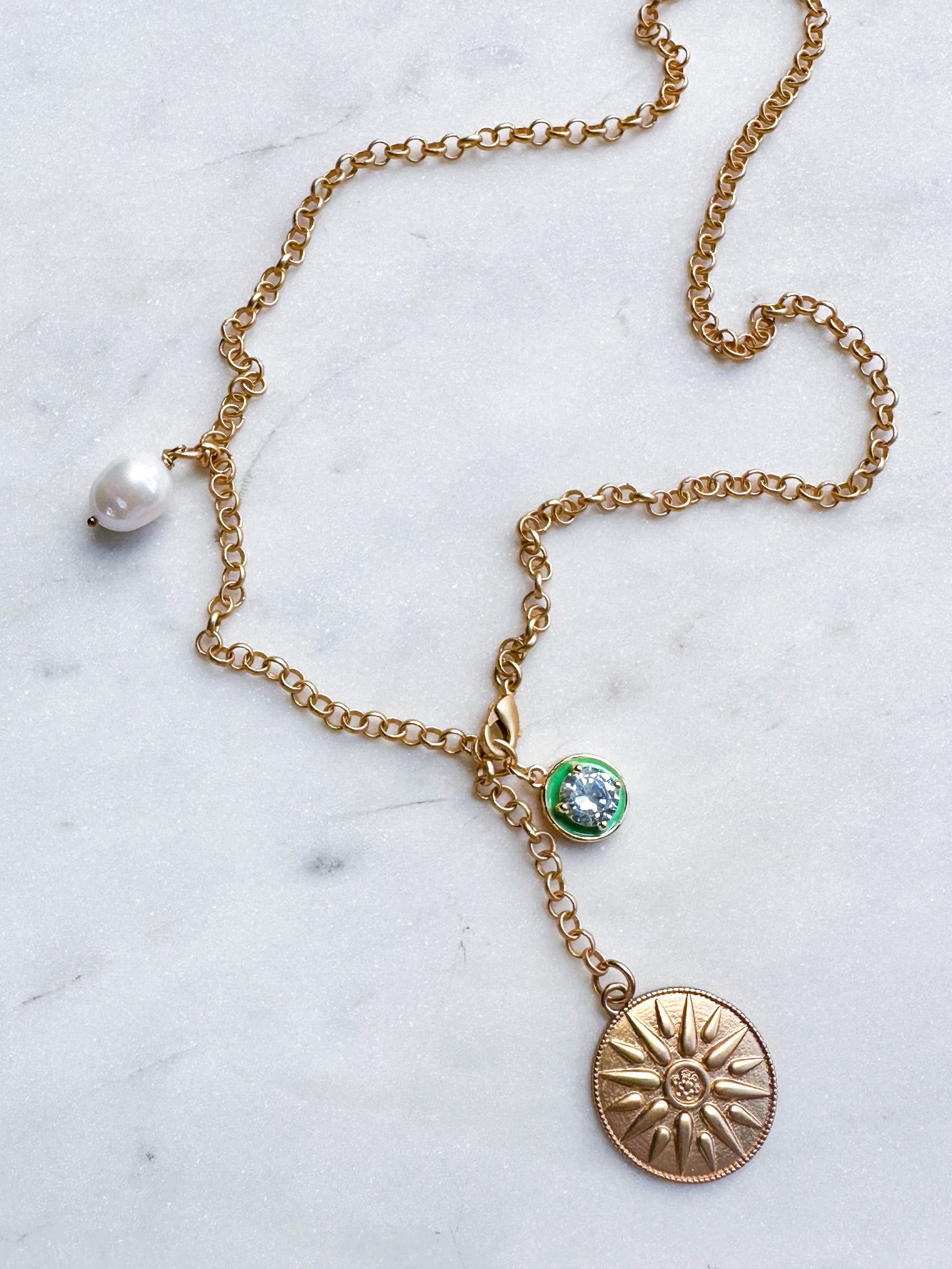 Sol Lariat Necklace