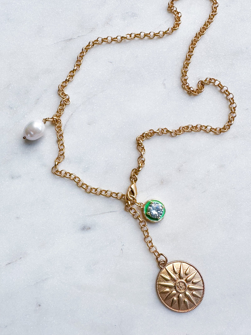 Sol Lariat Necklace
