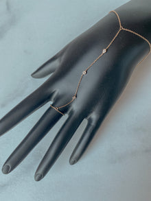 Trio Diamond Finger Bracelet