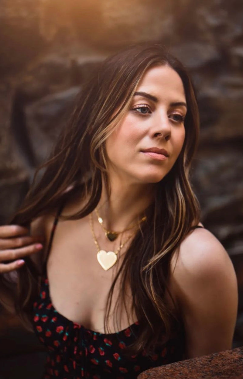 Gold Heart Necklace