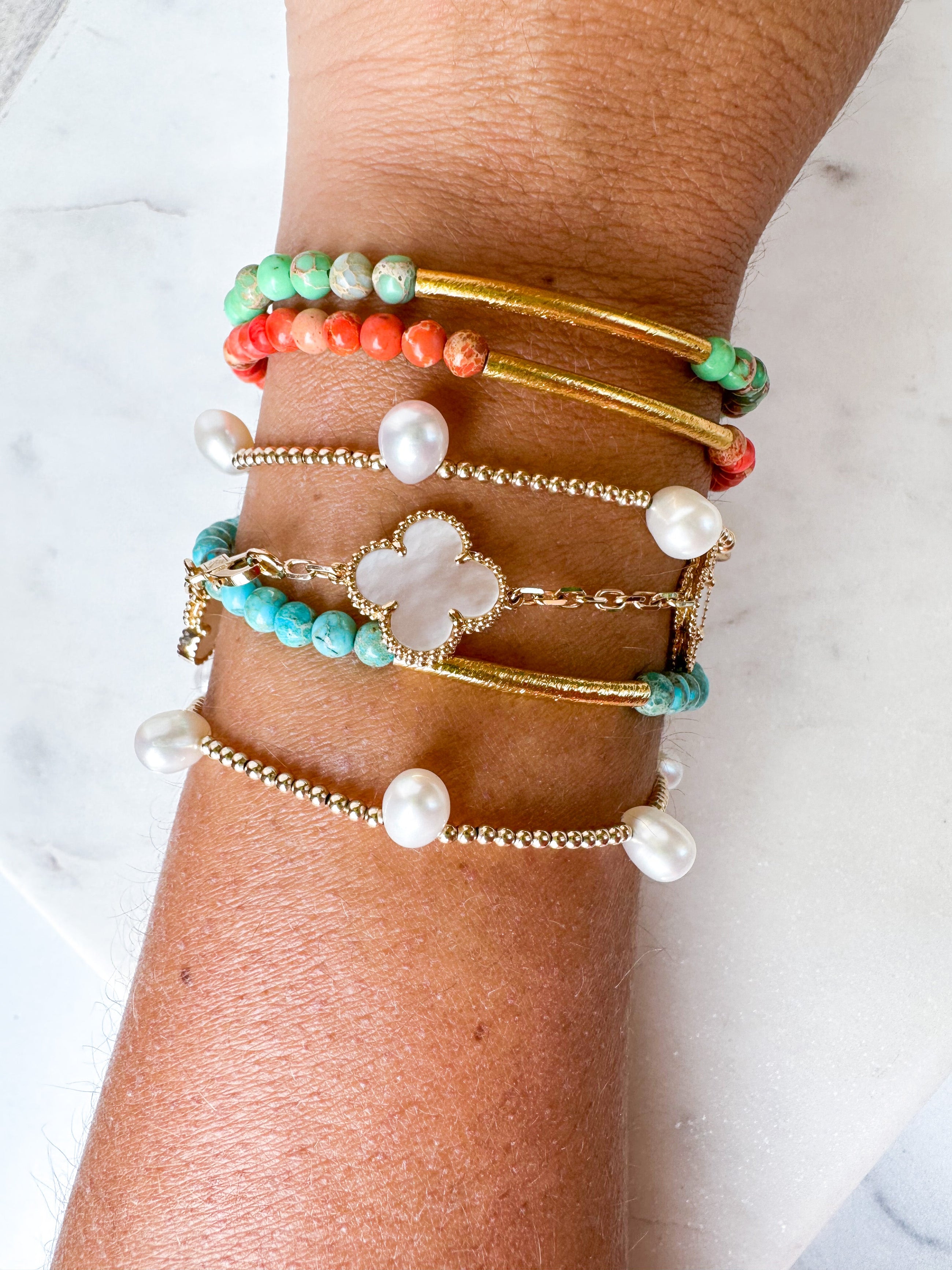 Girl from Ipanema ~ Orange Agate