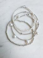 West Coast Pearl Silver Bracelet
