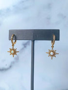 Crystal Starburst Earrings