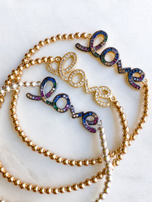 Rainbow LOVE Bracelet
