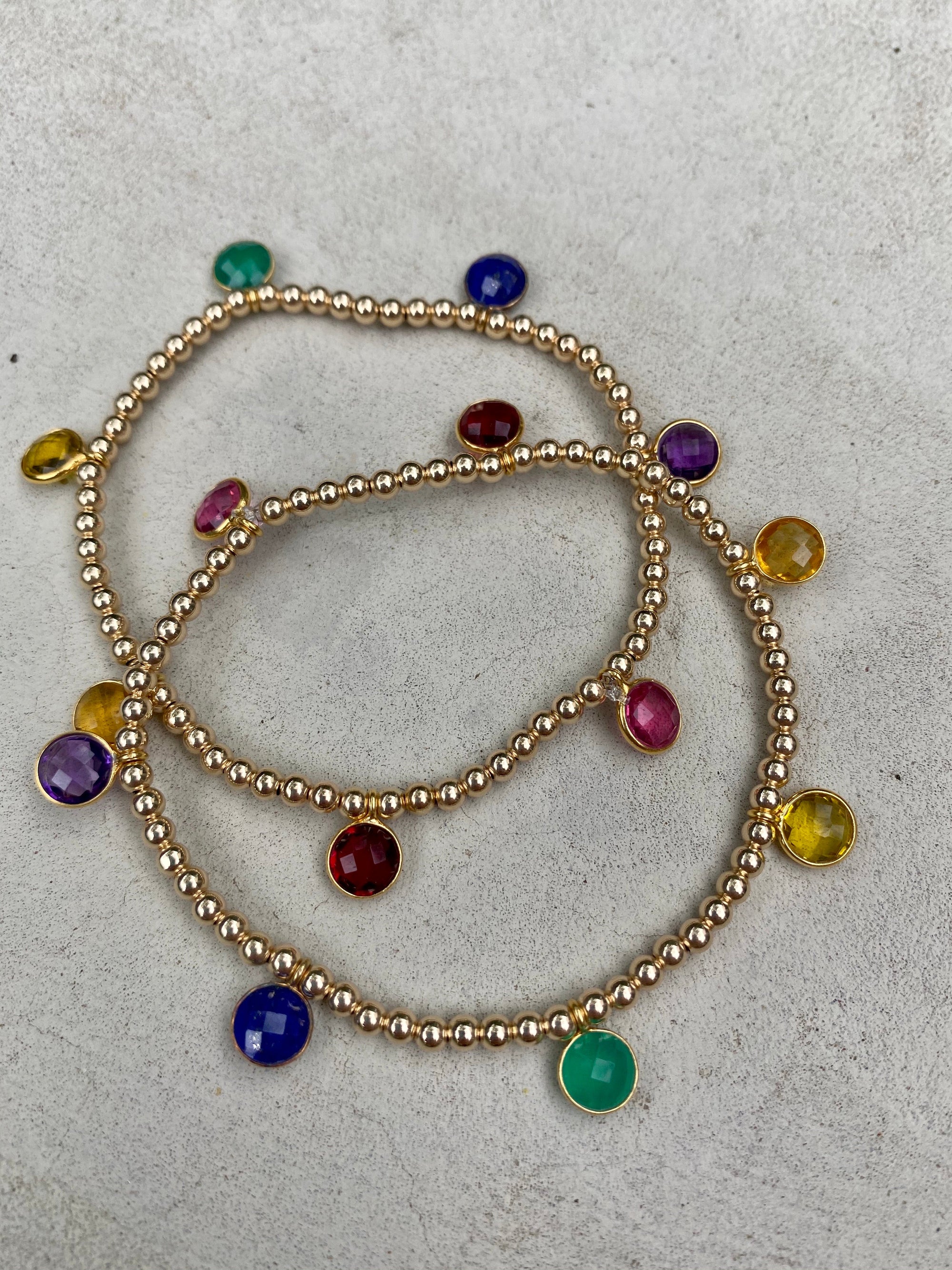 Rainbow Drop Bracelet