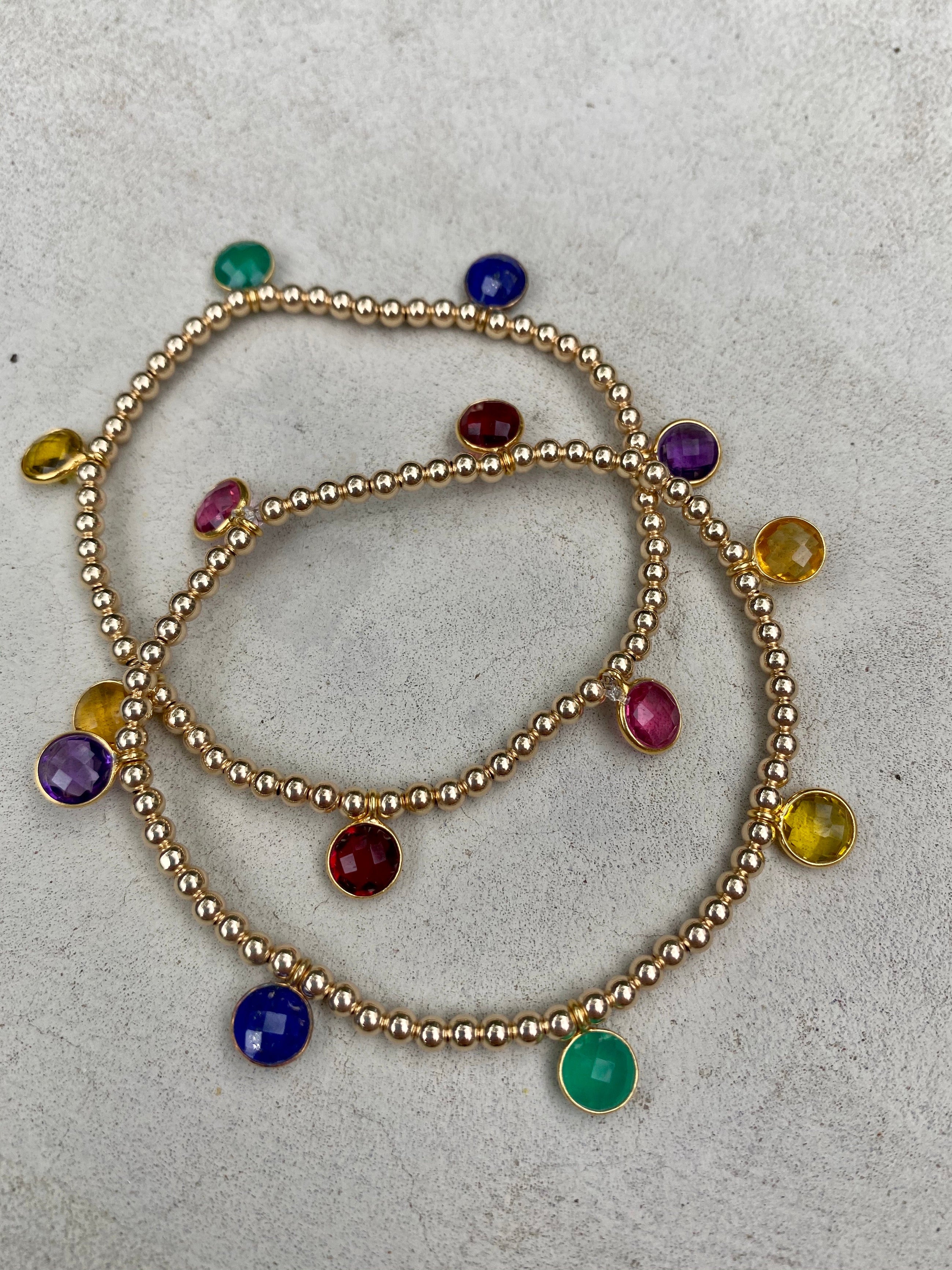 Rainbow Drop Bracelet
