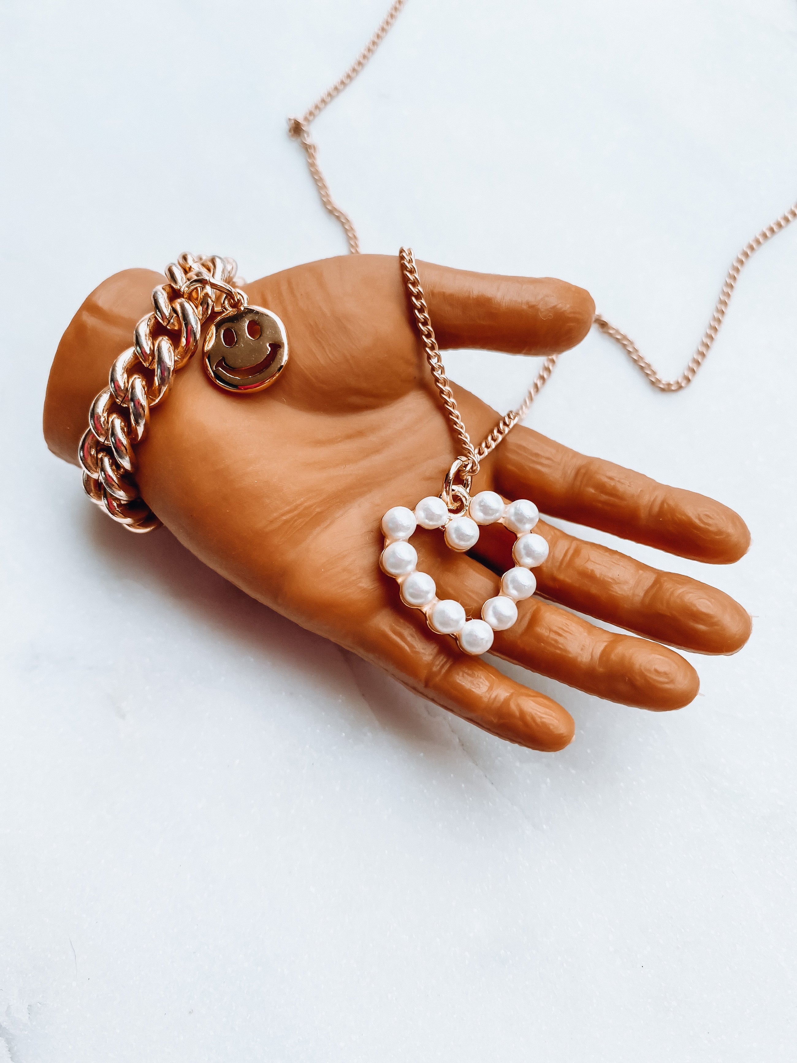 Pearl Heart Necklace