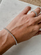 Classic Strand of Silver Bracelet