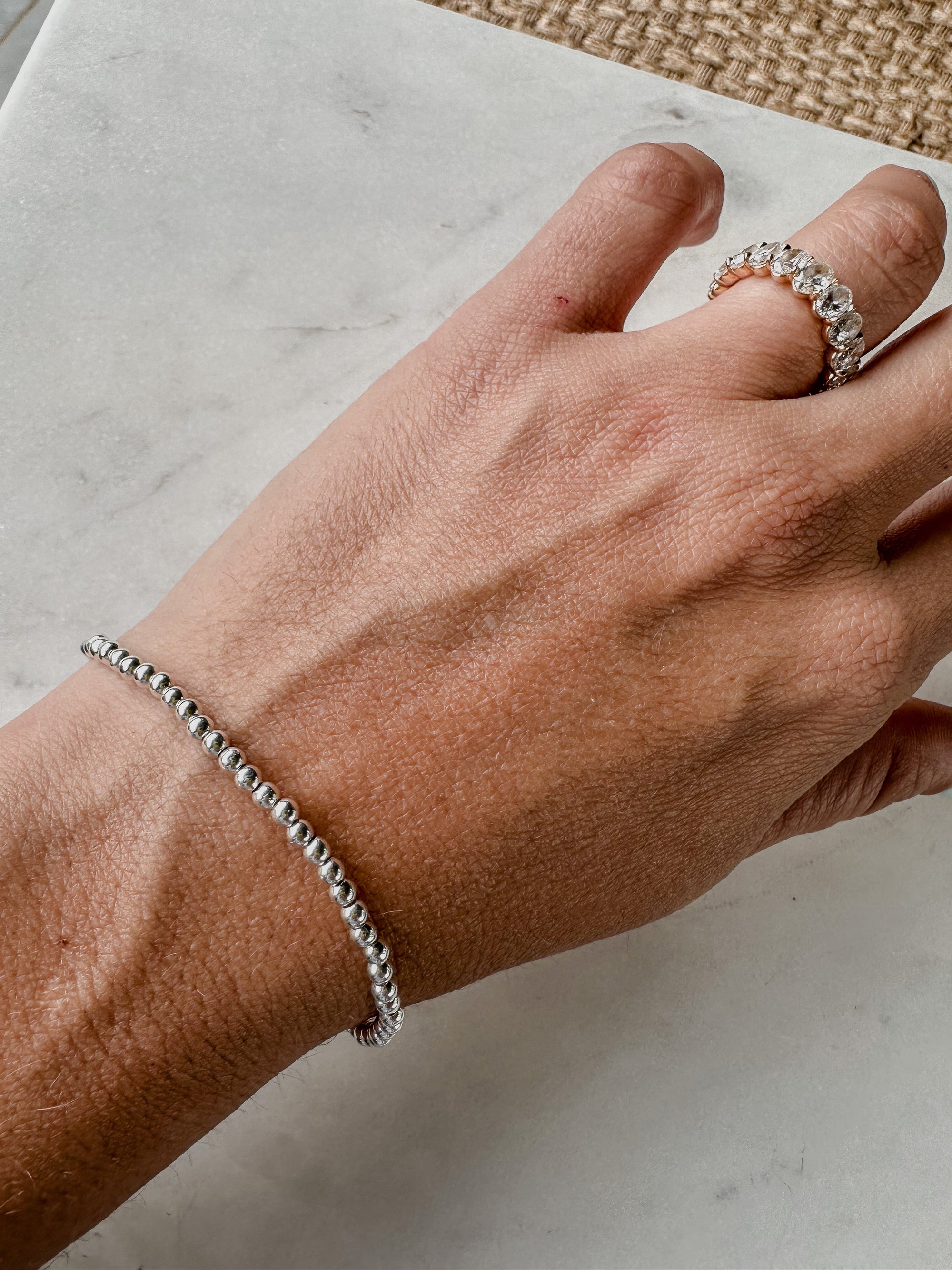 Classic Strand of Silver Bracelet