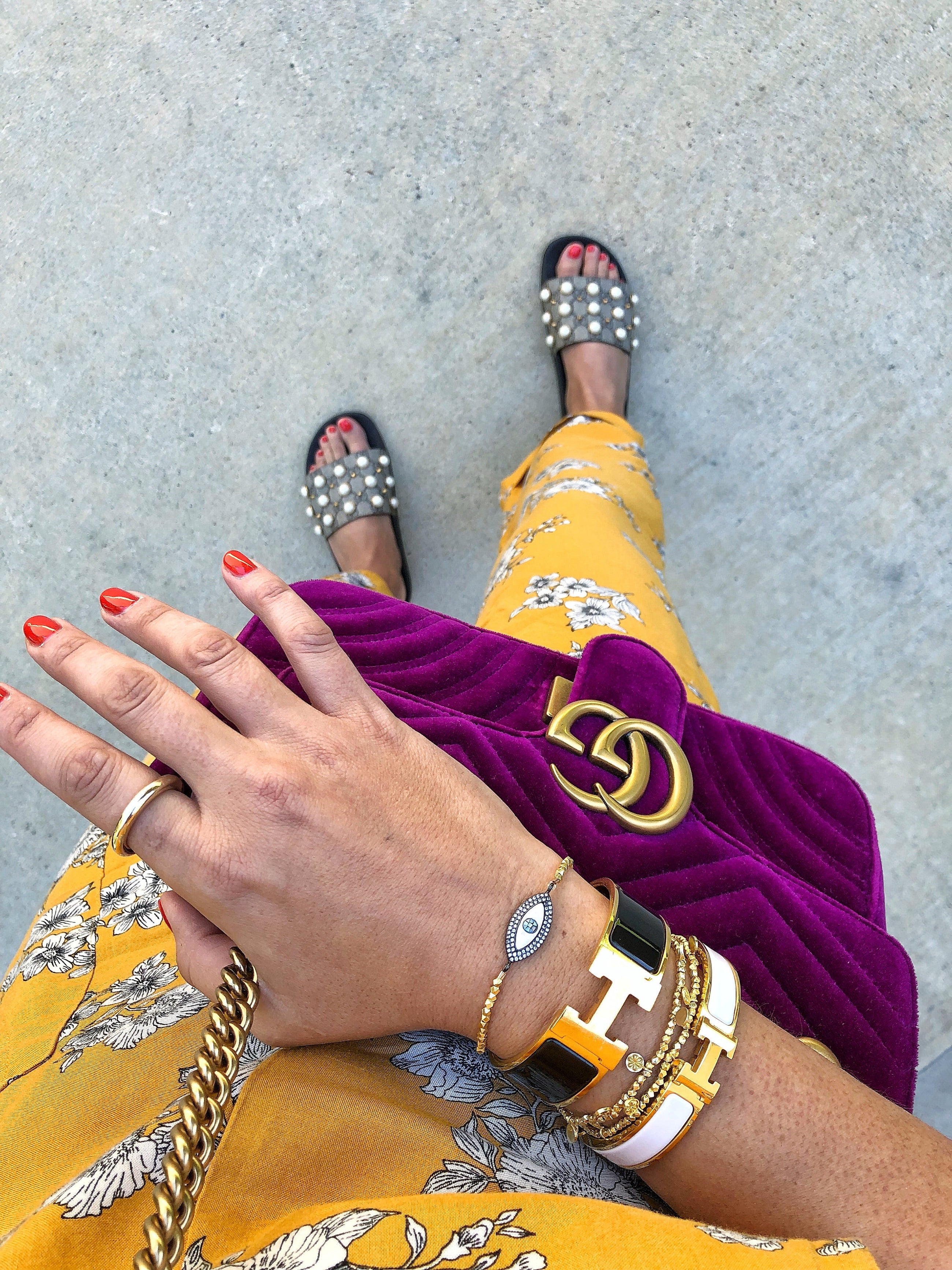 Golden Donut Ring