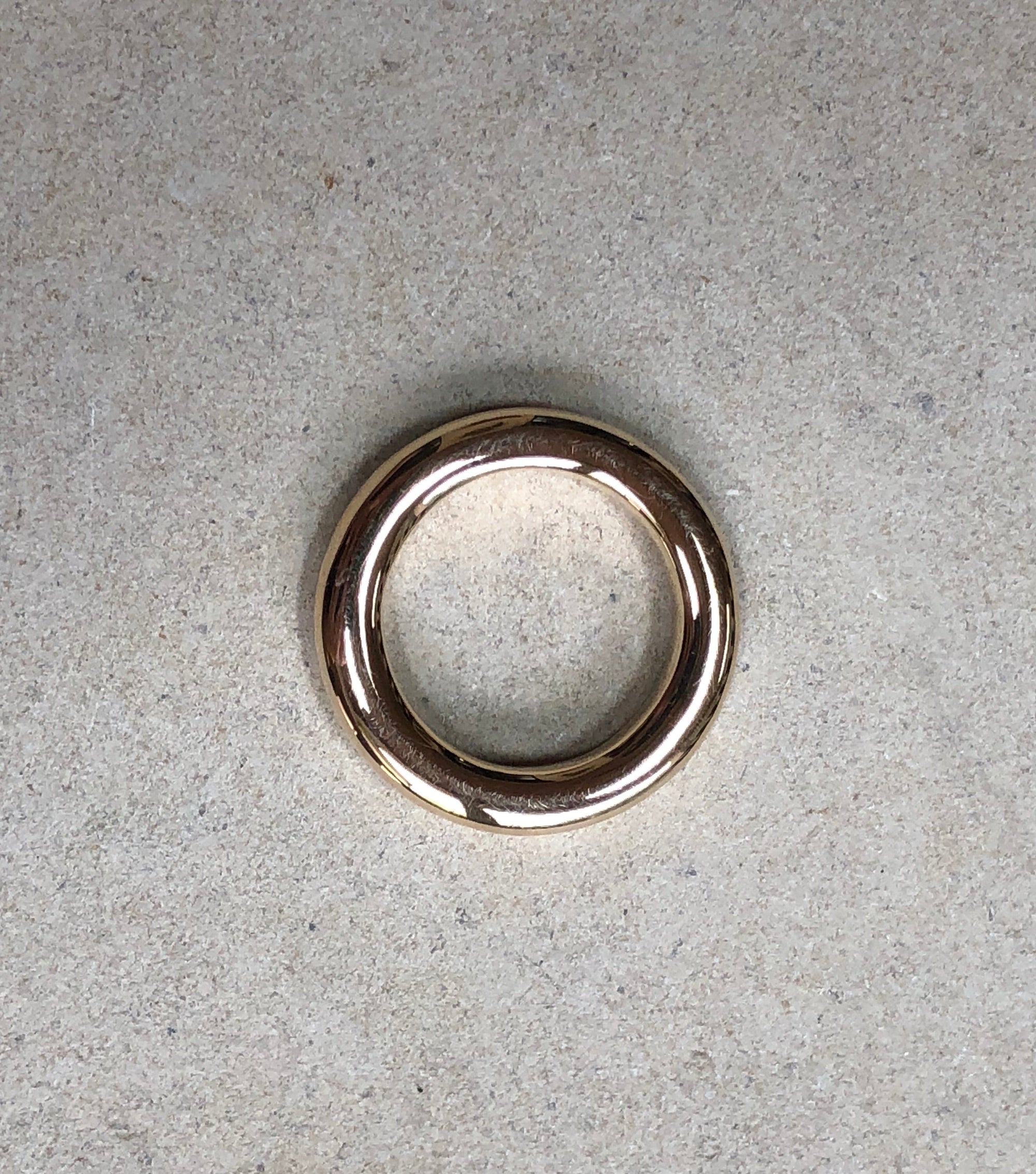Golden Donut Ring