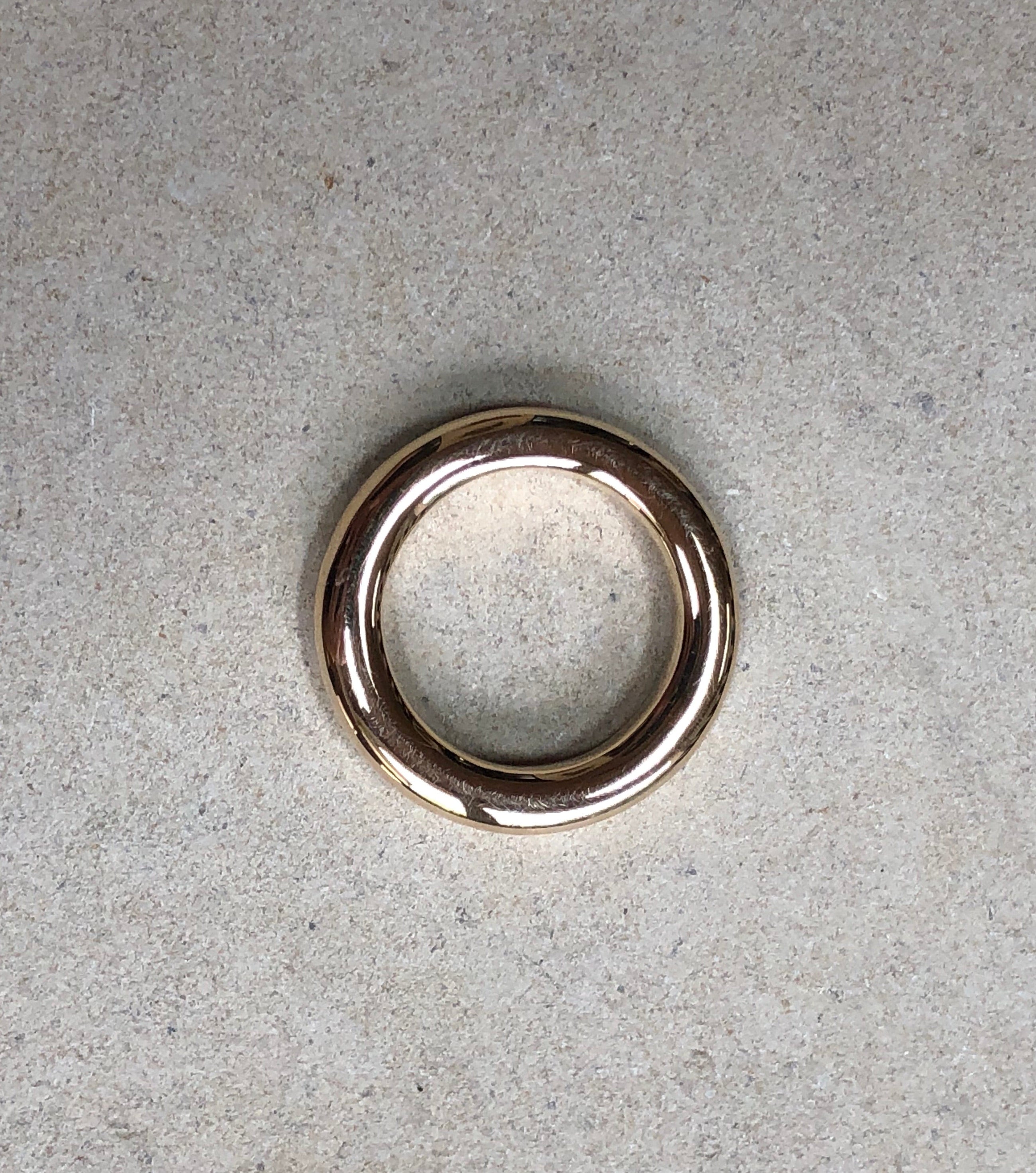 Golden Donut Ring