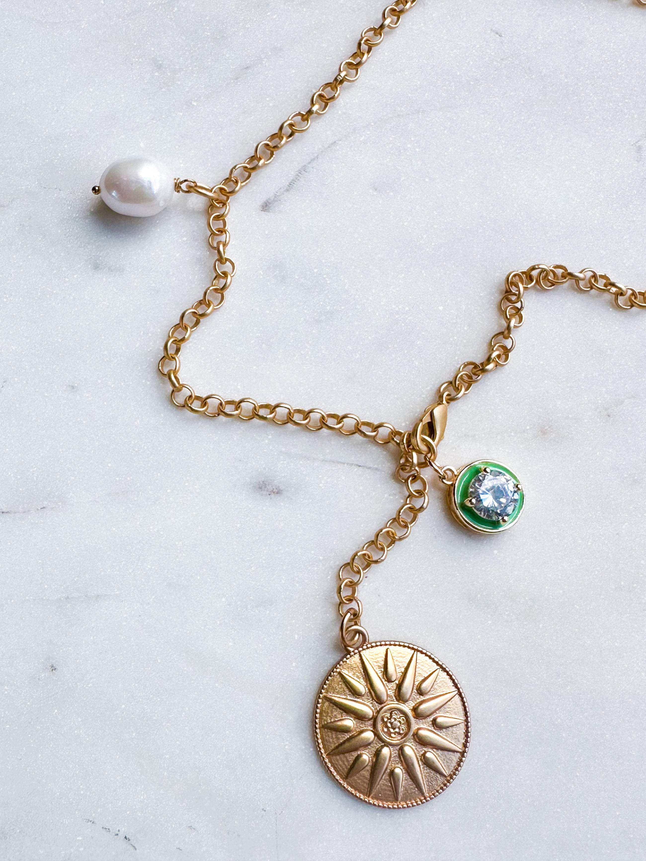 Sol Lariat Necklace
