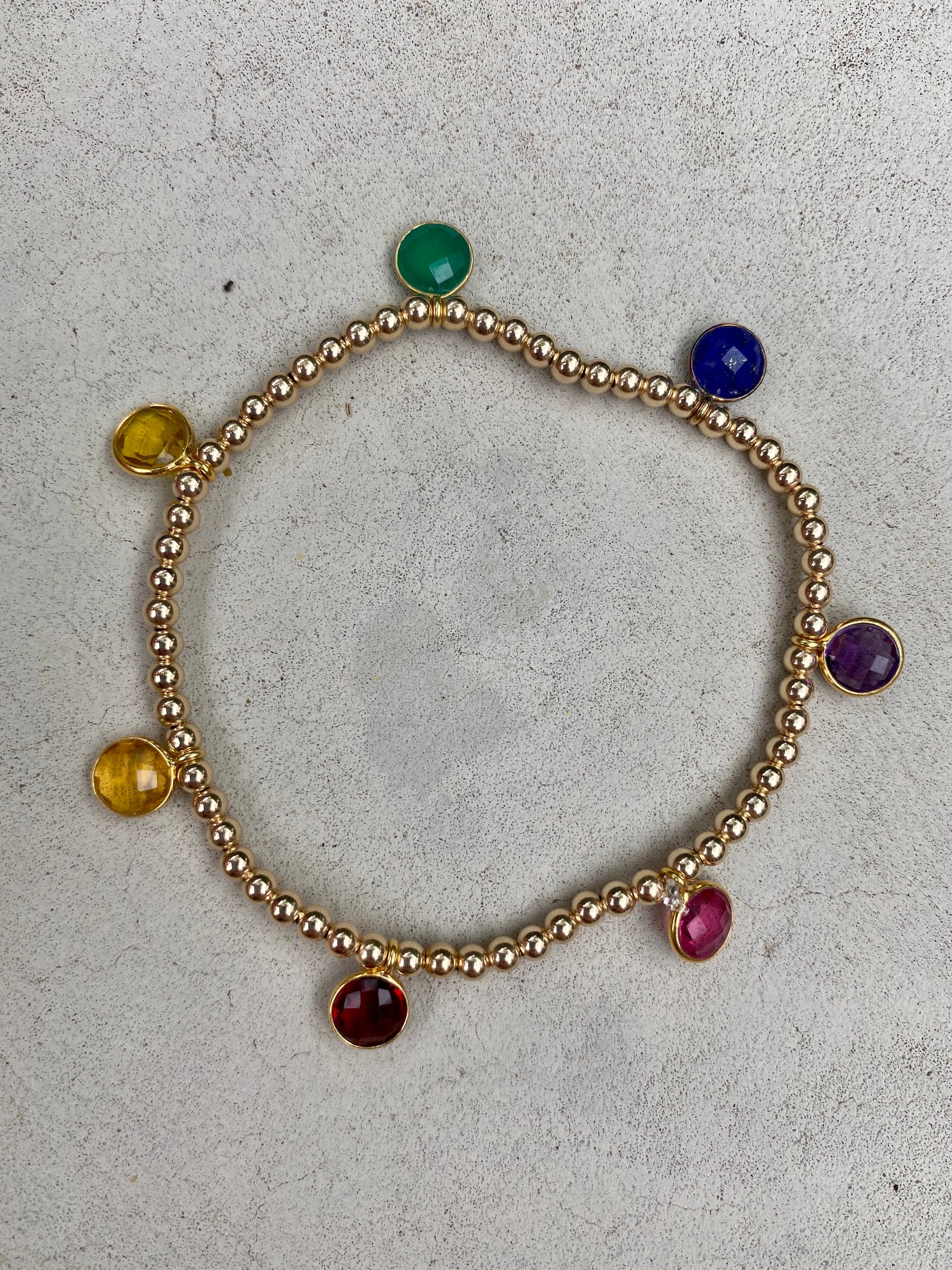Rainbow Drop Bracelet