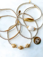 Gold Daisy Bracelet