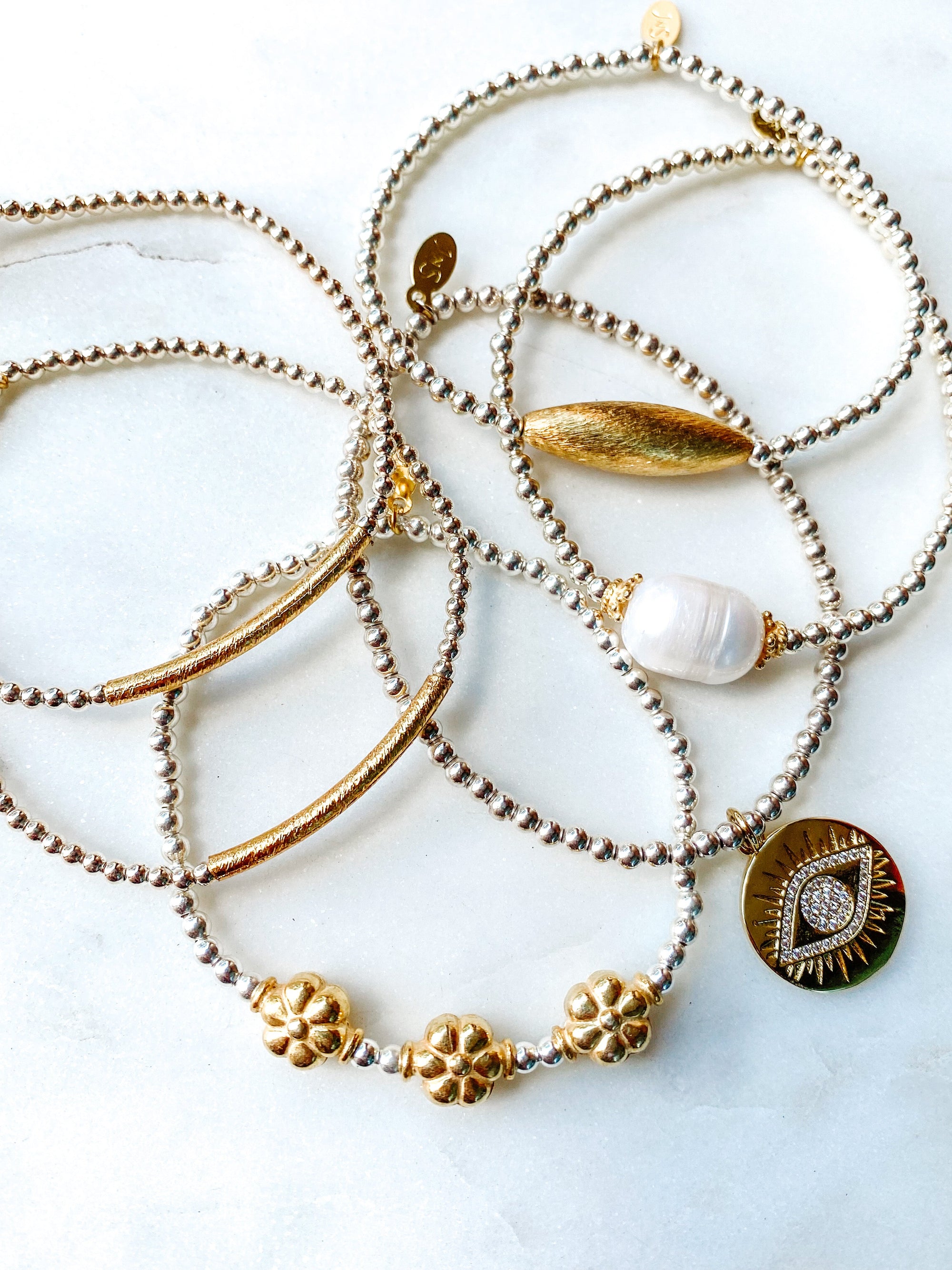 Gold Daisy Bracelet