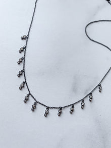 Black Diamond Shaker Necklace