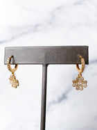 Crystal Shamrock Earrings
