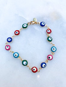Colorful Eye Bracelet