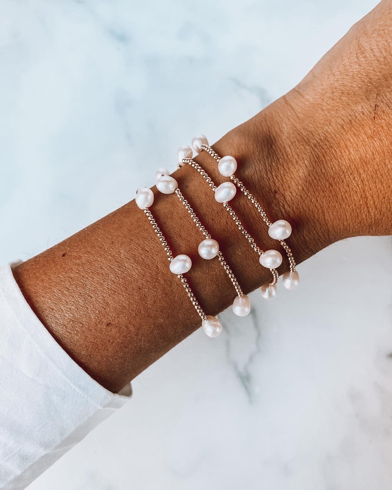 West Coast Pearl Gold Bracelet