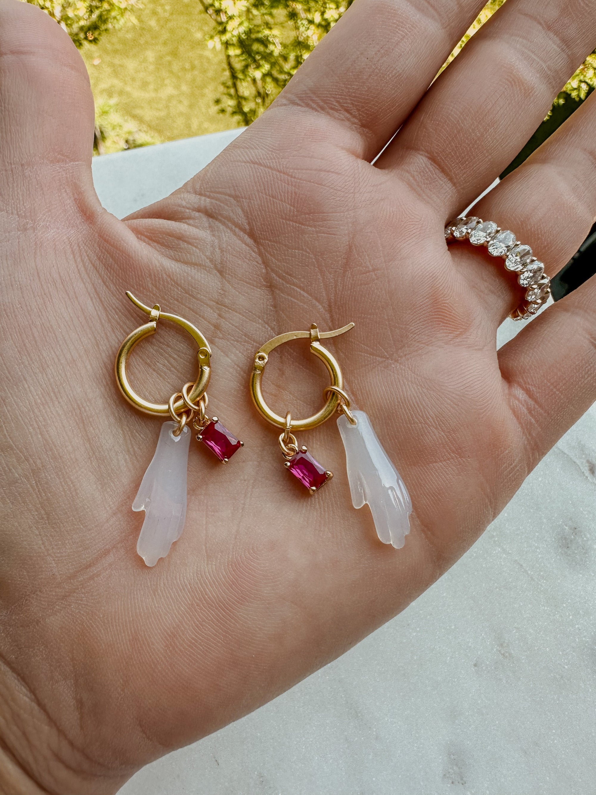 3 in 1 Hamsa Hoops