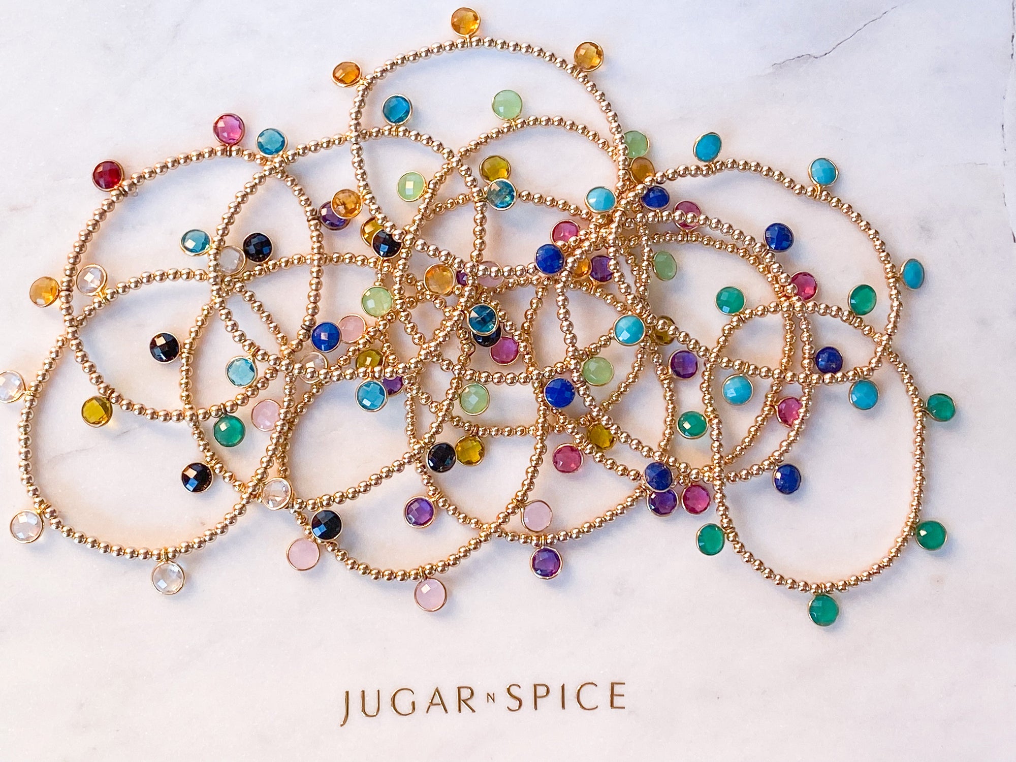 Clear Quartz Drop Bracelet
