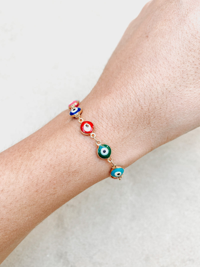 Colorful Eye Bracelet