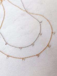 Floating Diamond Necklace