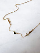 Two Name Heart Necklace