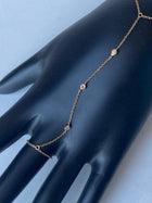 Trio Diamond Finger Bracelet