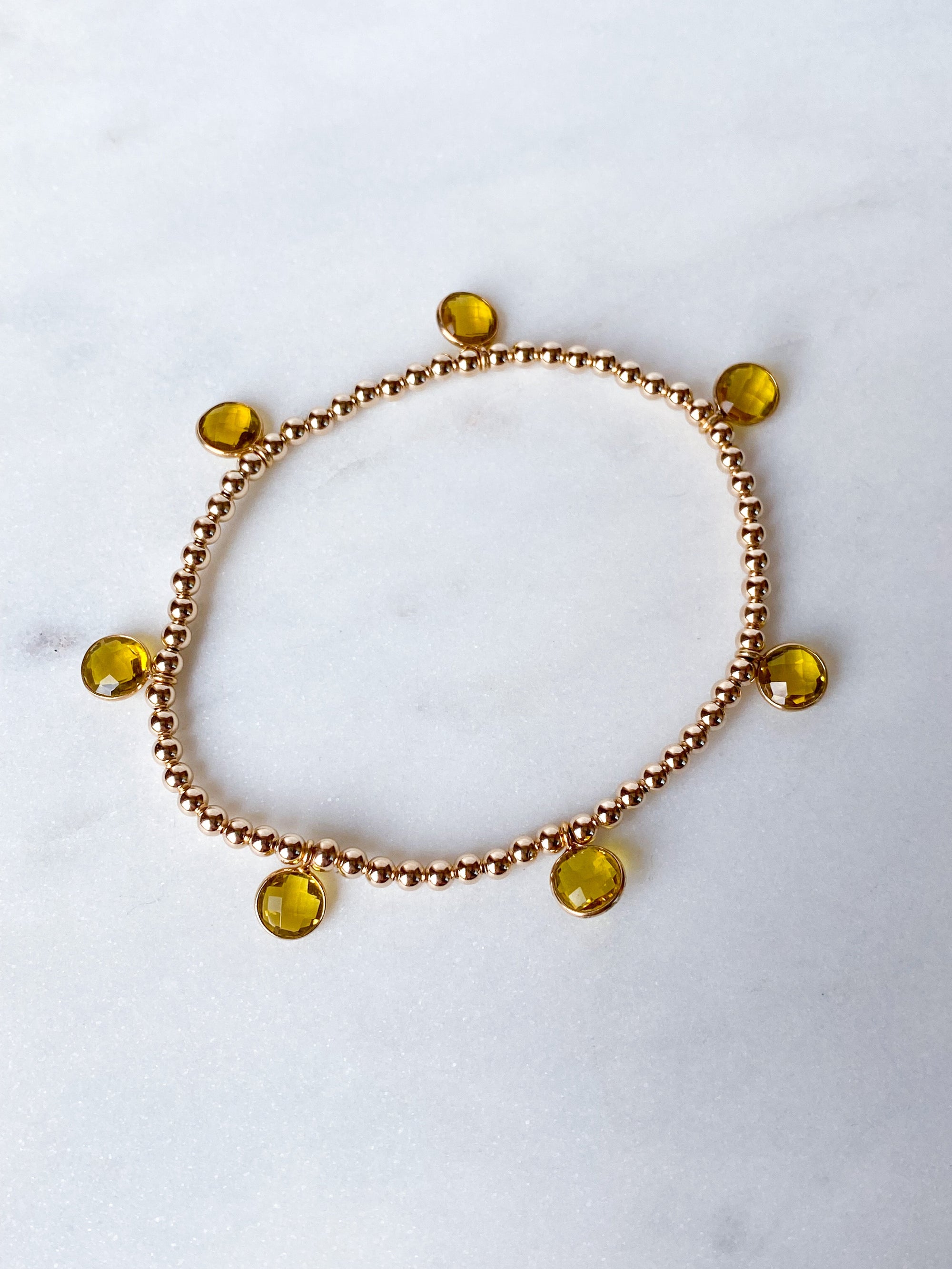 Lemon Drop Bracelet