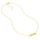 Puffy Gold MAMA Necklace