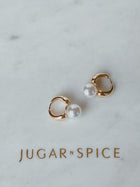Mother of Pearl Hoops