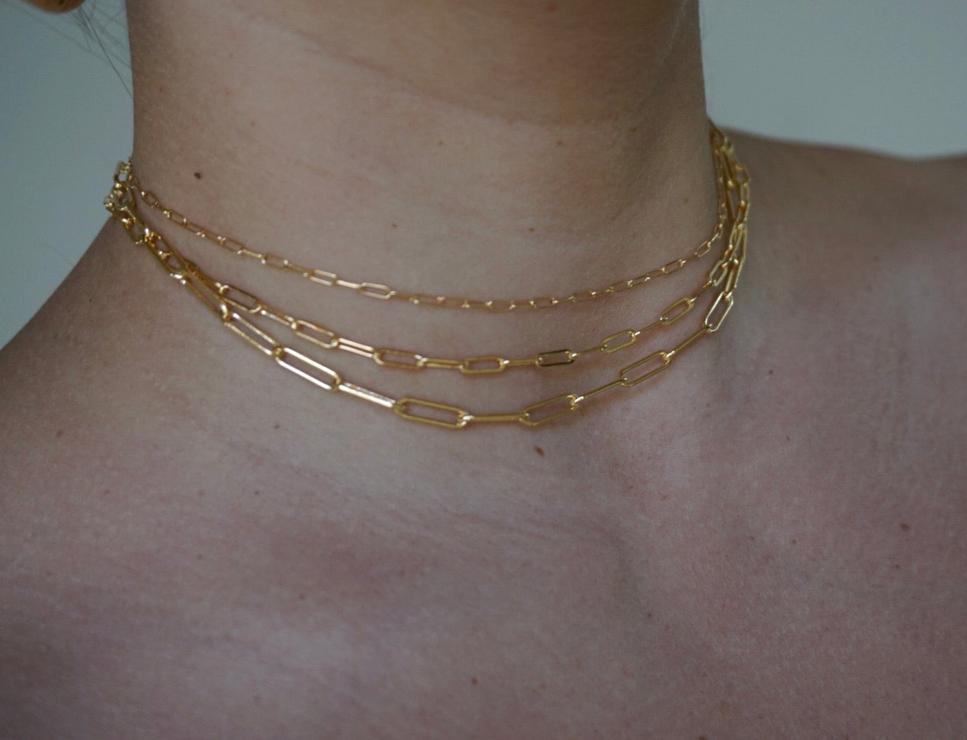 Large Link Chain Necklace
