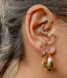 Chubby Gold Hoops