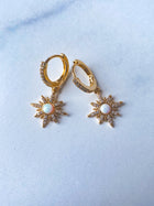 Crystal Starburst Earrings