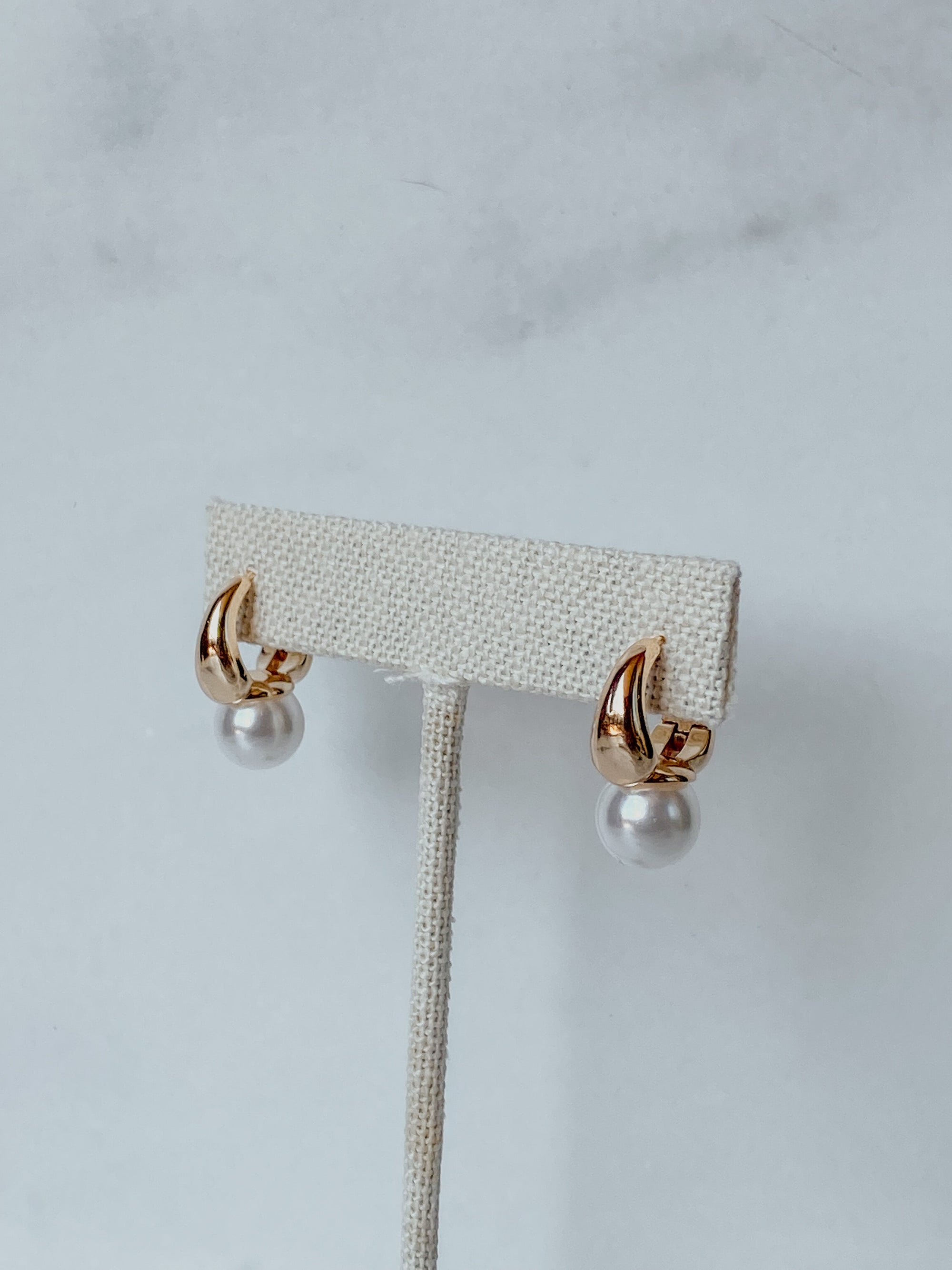 Mother of Pearl Hoops