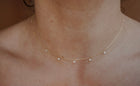 Floating Diamond Necklace