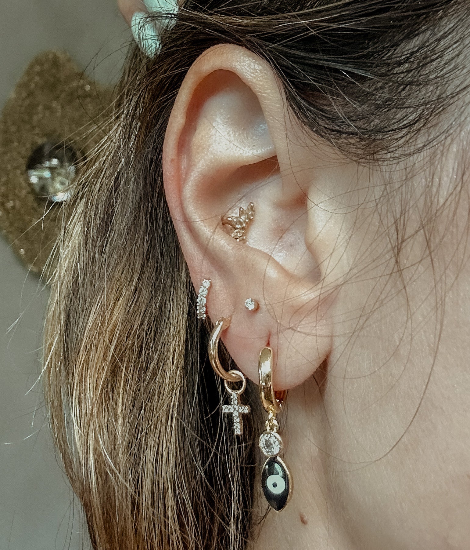 Eye Drop Hoops