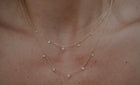 Floating Diamond Necklace