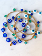 White Eye Bracelet