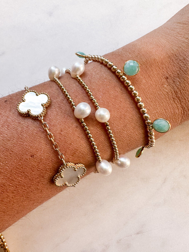 Amazonite Drop Bracelet